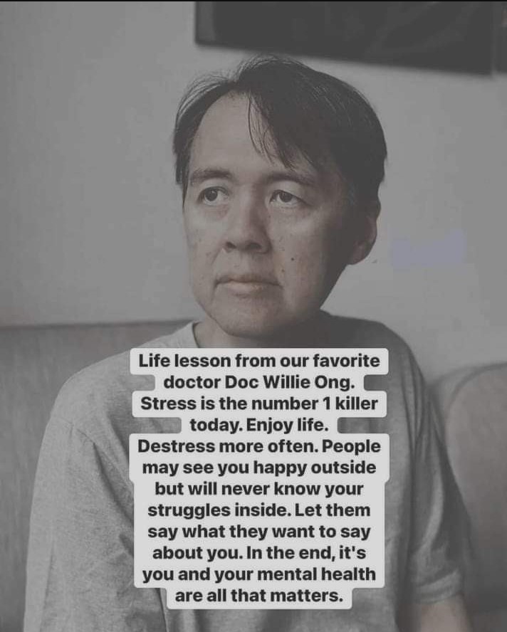 Life Lessons from our favorite Doc Willie Ong